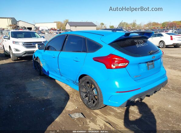 WF0DP3TH8H4119397 2017 FORD FOCUS RS Синий Задняя левая четверть
