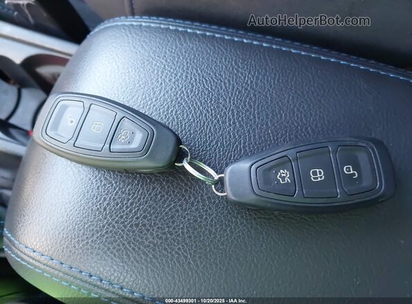 WF0DP3TH8H4119397 2017 FORD FOCUS RS Синий Вид панели приборов