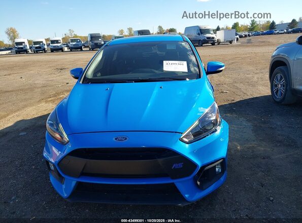 WF0DP3TH8H4119397 2017 FORD FOCUS RS Синий Вид щитка приборов