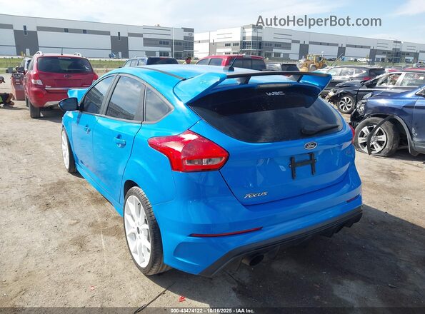 WF0DP3TH9G4114725 2016 FORD FOCUS RS Blue Trasero izquierdo