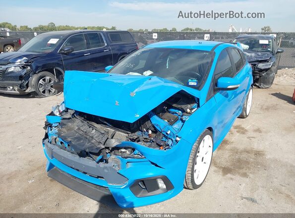 WF0DP3TH9G4114725 2016 FORD FOCUS RS Blue Vista tres cuartos delantera izquierda
