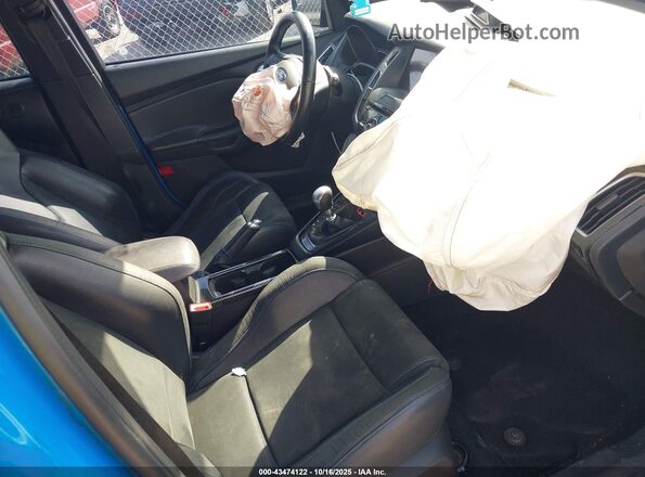 WF0DP3TH9G4114725 2016 FORD FOCUS RS Blue Vista interior delantera