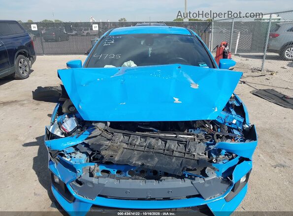 WF0DP3TH9G4114725 2016 FORD FOCUS RS Blue Vista del cuadro de instrumentos