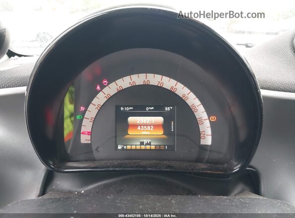 WMEFJ5DA1GK061316 2016 SMART FORTWO Белый Вид задних сидений