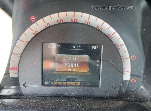 WMEFJ5DA4GK054621 2016 SMART FORTWO Двухцветный Вид щитка приборов