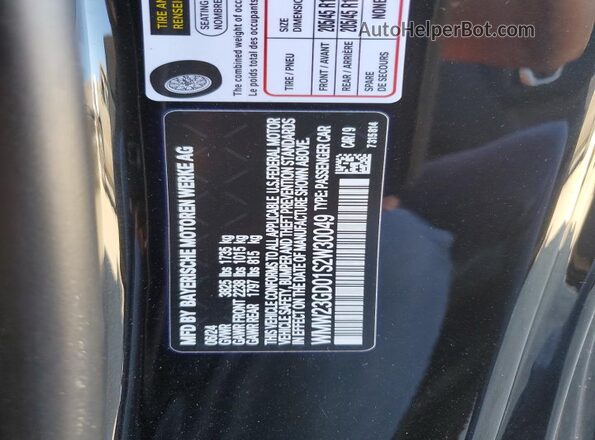 WMW23GD01S2W30049 2025 MINI COOPER Black Vista del compartimento del motor