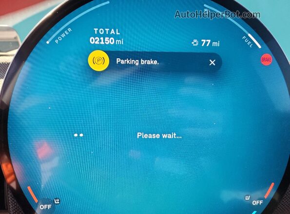 WMW23GD03S2X05429 2025 MINI COOPER Green Instrument cluster view