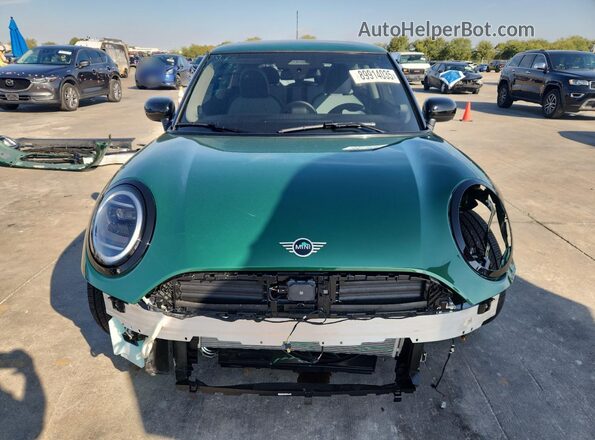 WMW23GD03S2X05429 2025 MINI COOPER Green Front view