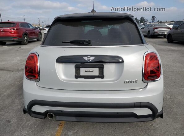 WMW33DK01P2S77227 2023 MINI COOPER Silver Rear view