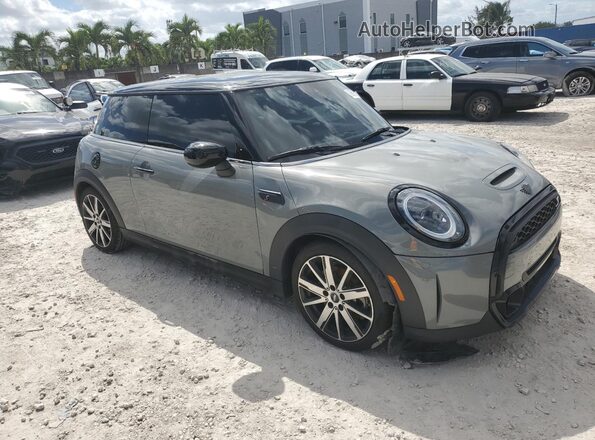 WMW53DH04P2T22418 2023 MINI COOPER Серый Передняя правая четверть