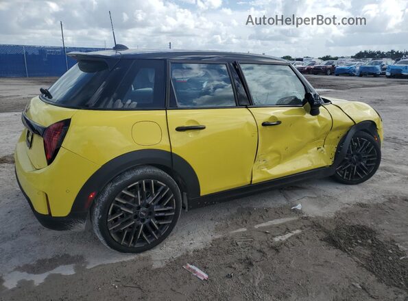 WMW53GD05S2X19992 2025 MINI COOPER Yellow Հետևի աջ