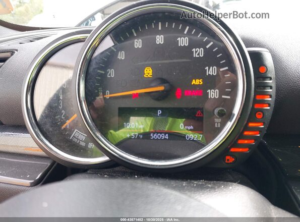 WMWLN5C52G2E31053 2016 MINI CLUBMAN Light Blue Вид задних сидений