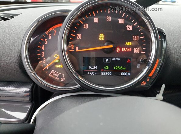 WMWLN9C59J2E51279 2018 MINI COOPER Black Vista del cuadro de instrumentos