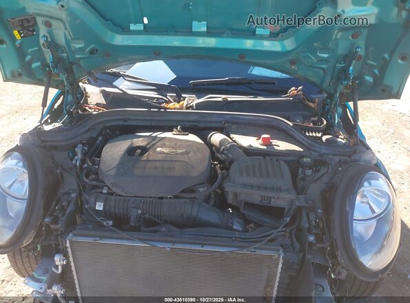 WMWWG9C57J3C82672 2018 MINI CONVERTIBLE Синий Вид сзади