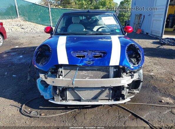 WMWWH9C5XK3E23426 2019 MINI CONVERTIBLE Blue Widok z przodu
