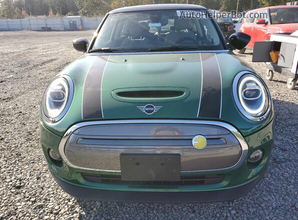 WMWXP3C03M2N09093 2021 MINI COOPER Green Widok z przodu