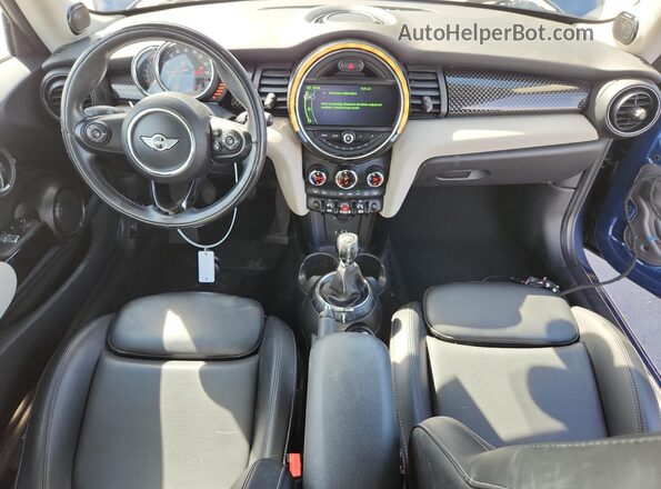 WMWXP7C33H2C61616 2017 MINI COOPER Синий 
