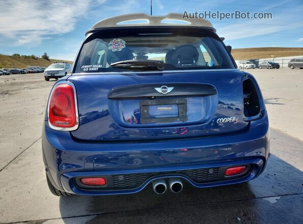 WMWXP7C33H2C61616 2017 MINI COOPER Синий 