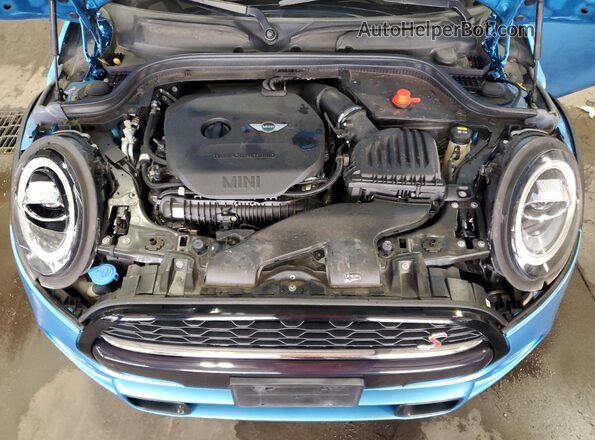 WMWXP7C5XK2L04189 2019 MINI COOPER Blue Սալոնի հետևի տեսք