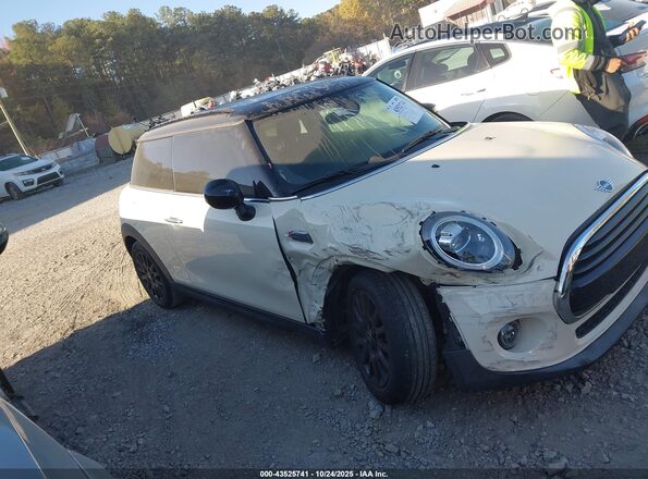 WMWXR3C06L2L38395 2020 MINI HARDTOP Кремовый Вид задней части салона
