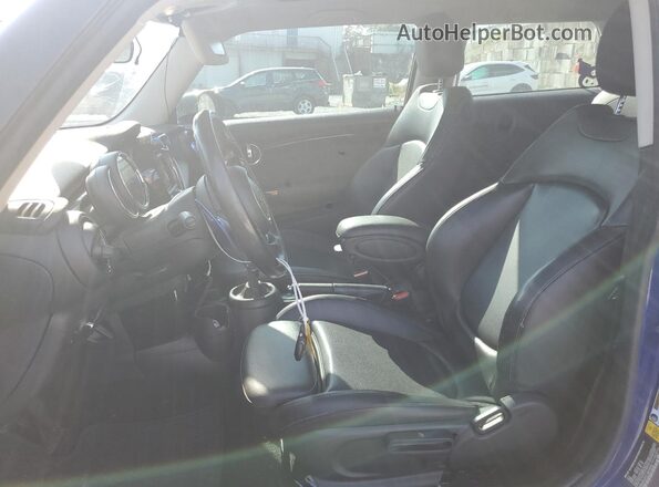WMWXR5C01L2M16450 2020 MINI COOPER Blue Vista interior delantera