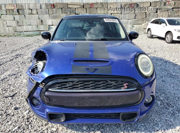 WMWXR5C01L2M16450 2020 MINI COOPER Blue Vista frontal