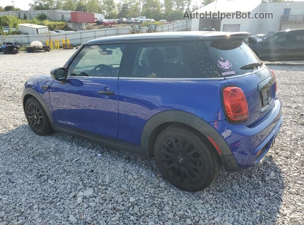 WMWXR5C01L2M16450 2020 MINI COOPER Blue Trasero izquierdo