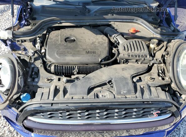 WMWXR5C01L2M16450 2020 MINI COOPER Blue Vista interior trasera