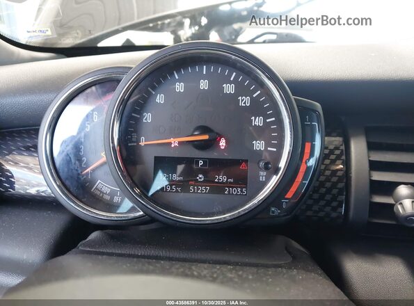 WMWXR5C02L2M55791 2020 MINI HARDTOP Black Вид задніх сидінь