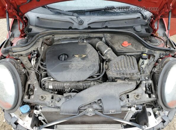 WMWXU3C5XG2D27547 2016 MINI COOPER Red უკანა სალონის ხედი