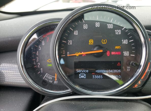 WMWXU7C03L2M68026 2020 MINI COOPER Кремовый Вид щитка приборов