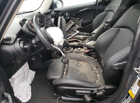 WMWXU9C01M2N94804 2021 MINI COOPER Gray წინა სალონის ხედი