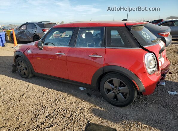 WMWXU9C0XM2P08606 2021 MINI COOPER Red უკანა მარცხენა