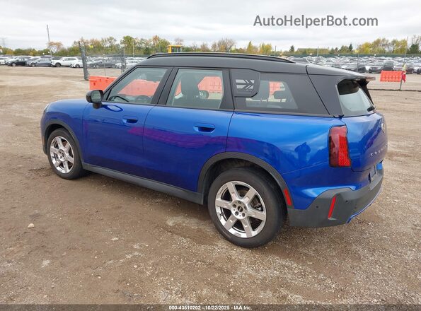 WMZ23GA05S7S18470 2025 MINI COUNTRYMAN Blue Trasero izquierdo