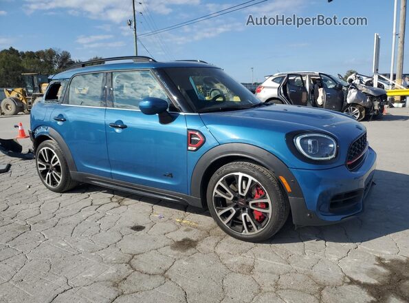 WMZ33BS03P3P44245 2023 MINI COOPER Blue Delantero derecho