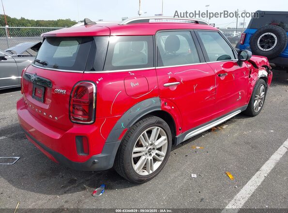WMZ43BR07N3N69702 2022 MINI COUNTRYMAN Red უკანა მარჯვენა
