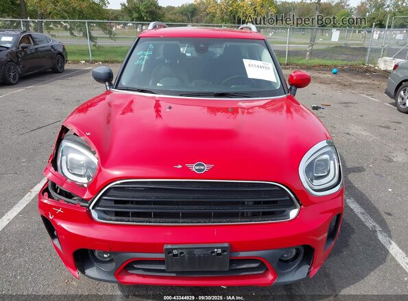 WMZ43BR07N3N69702 2022 MINI COUNTRYMAN Red ხელსაწყოთა პანელის ხედი
