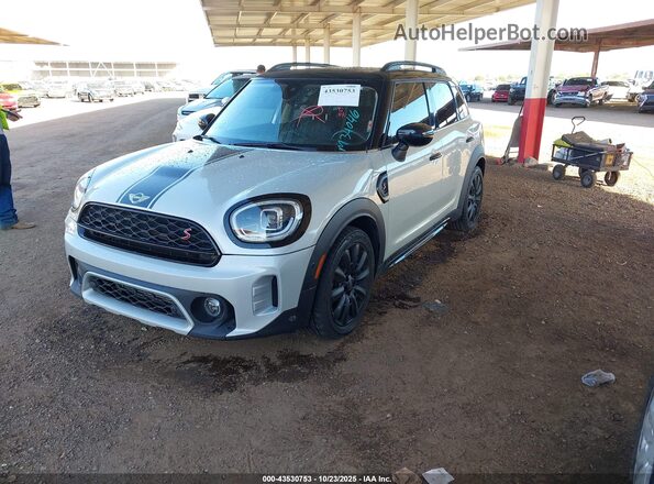 WMZ53BR00M3M34046 2021 MINI COUNTRYMAN Gray Передня ліва чверть