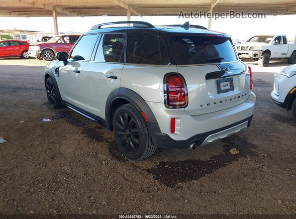 WMZ53BR00M3M34046 2021 MINI COUNTRYMAN Gray Задня ліва чверть