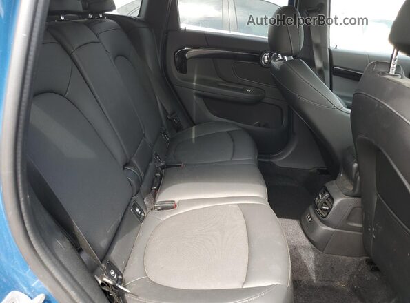 WMZ53BR00M3M63790 2021 MINI COOPER Blue Вид задньої частини салону