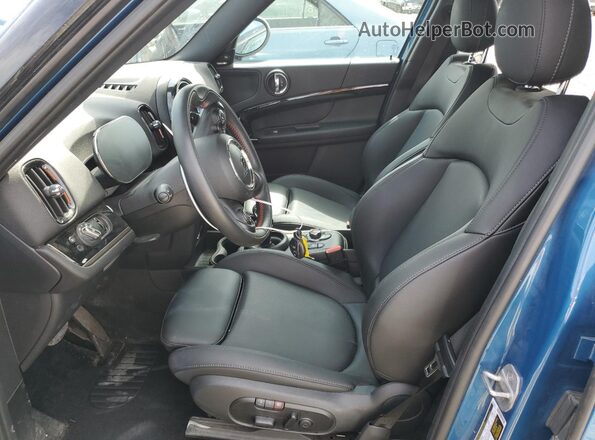 WMZ53BR00M3M63790 2021 MINI COOPER Blue Вид салону спереду