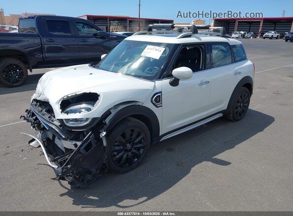 WMZ53BR00R3R35770 2024 MINI COUNTRYMAN White Vista tres cuartos delantera izquierda