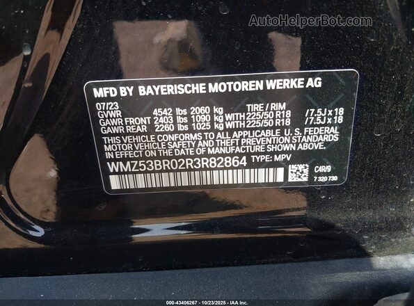 WMZ53BR02R3R82864 2024 MINI COUNTRYMAN Black Widok komory silnika