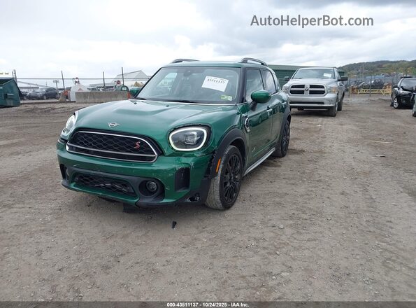 WMZ83BR00P3P85704 2023 MINI COUNTRYMAN Green Vista tres cuartos delantera izquierda