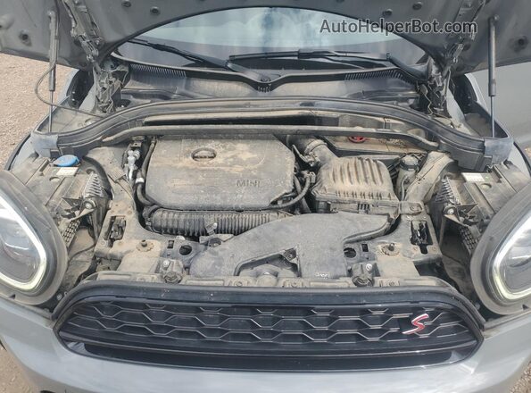 WMZ83BR07P3P68284 2023 MINI COOPER Gray Вид задньої частини салону