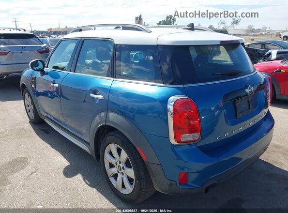 WMZYS7C30J3E07458 2018 MINI COUNTRYMAN Blue Задня ліва чверть