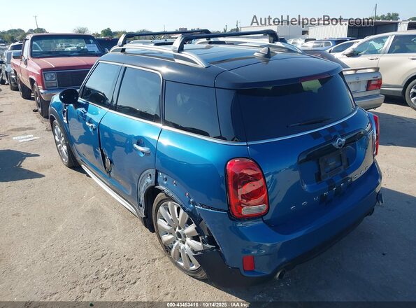 WMZYT3C31J3E00170 2018 MINI COUNTRYMAN Blue Widok z przodu