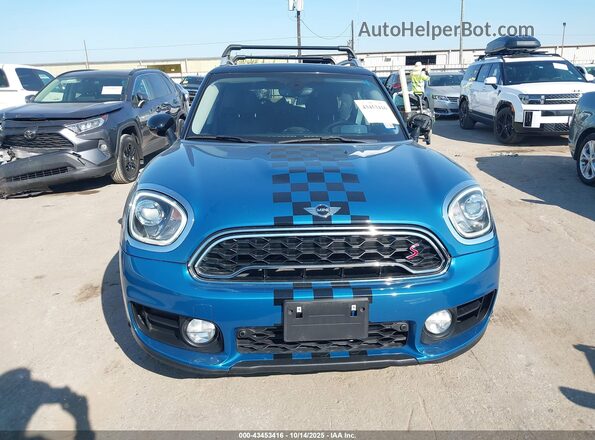 WMZYT3C31J3E00170 2018 MINI COUNTRYMAN Blue Widok zestawu wskaźników