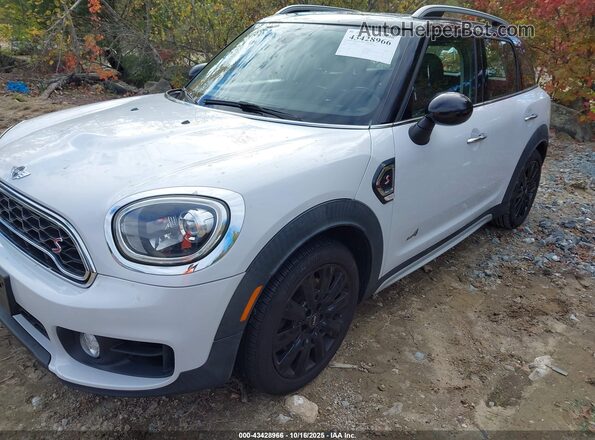 WMZYT5C30H3B66772 2017 MINI COUNTRYMAN White Vista tres cuartos delantera izquierda