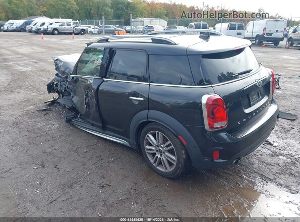 WMZYT5C36J3D81952 2018 MINI COUNTRYMAN Black Tył lewy